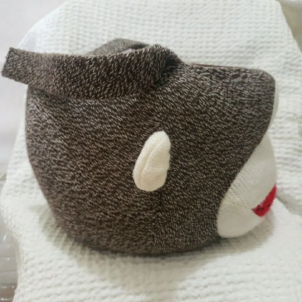Dan Dee Sock Monkey Plush Basket Bucket Hobby Lobby Collector's